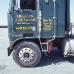 Kingston Turf Farms donated the use of their flatbed trucks.