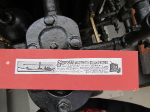 Shipman Boston Model engine & boiler drawing