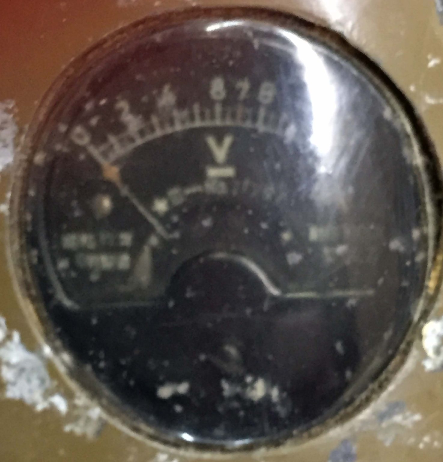 943A Generator Voltage Guage New England Wireless & Steam Museum