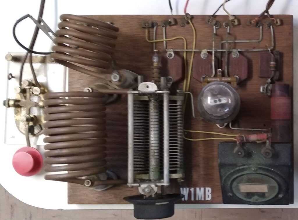 Ca. 1934 TNT CW Transmitter Top View